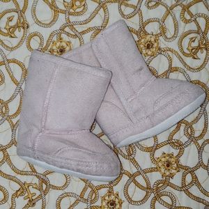 👶Adorable Pink Baby Boots